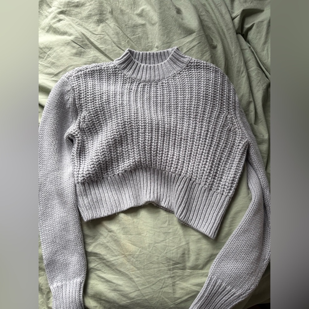 Light blue sweater